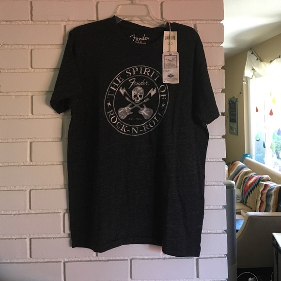 Lucky Brand Fender Rock and Roll Tee (Men's) - Picture 1 of 2