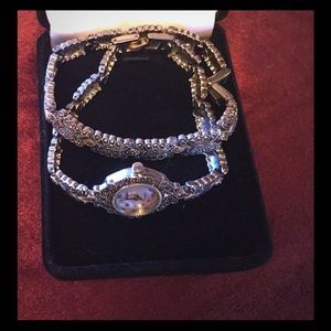 Marcasite Watch and Bracelet
