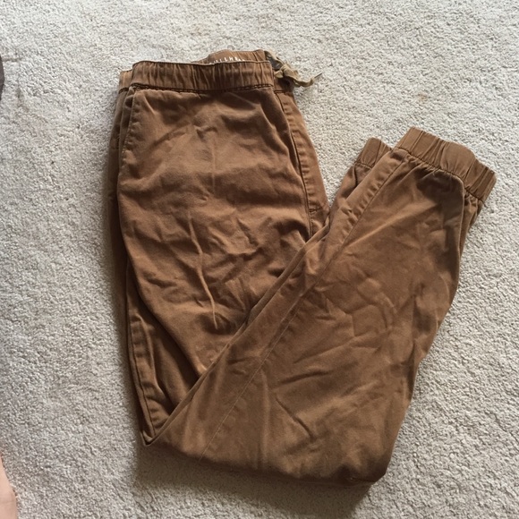 XL Men's Brown/Tan Bullhead Joggers