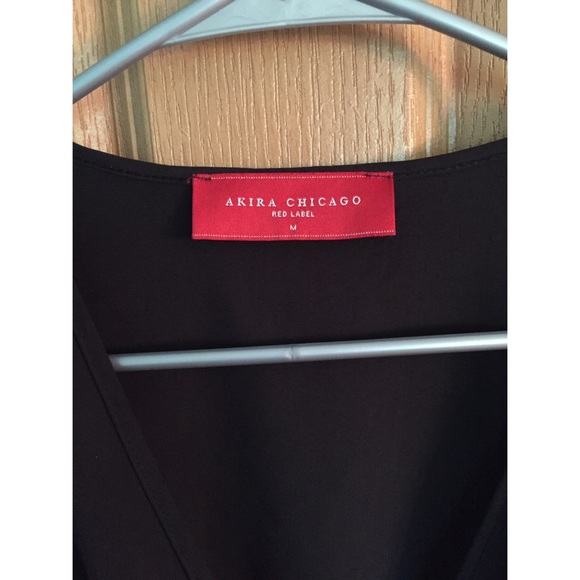 AKIRA Black Romper - Picture 2 of 2