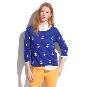 MADEWELL ANCHORS & DOTS SWEATER