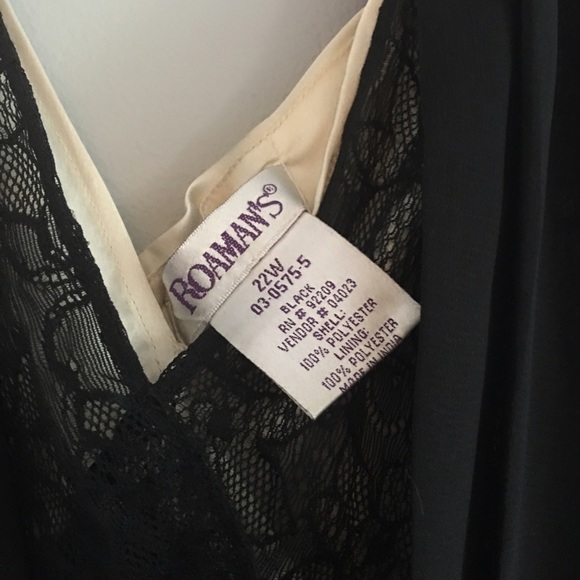 Black lace dress - Picture 2 of 3