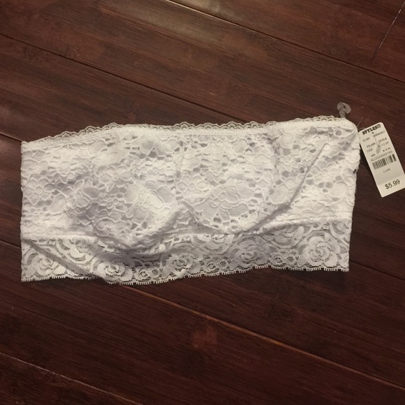 Lace bandeau bundle black, white and tan color. - Picture 2 of 4