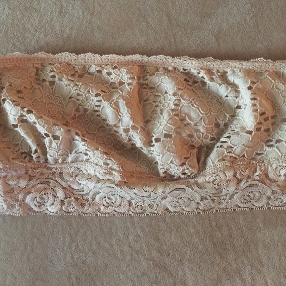 Lace bandeau bundle black, white and tan color. - Picture 4 of 4