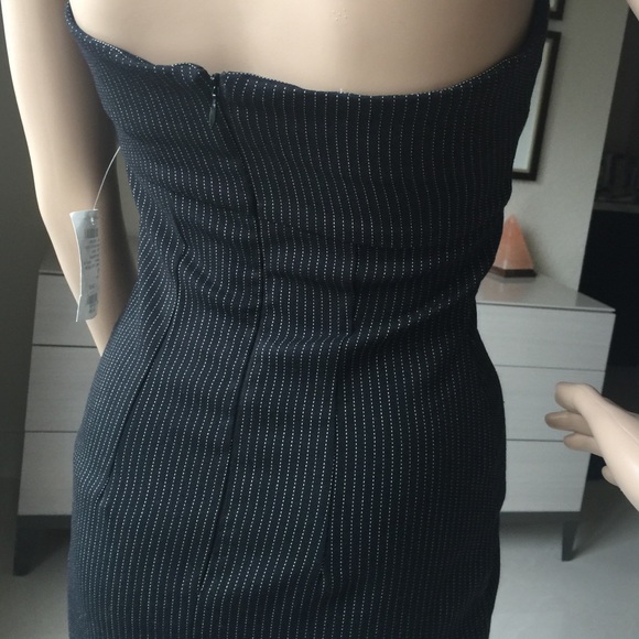Pinstripe tube dress size S - Picture 4 of 4
