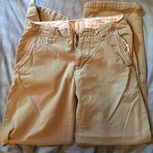 Mens's Buckle Khakis