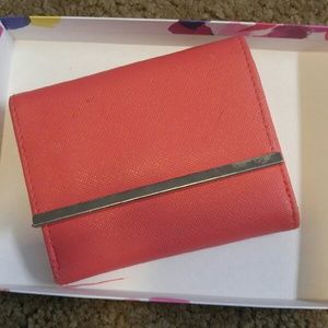 Small Peach Wallet