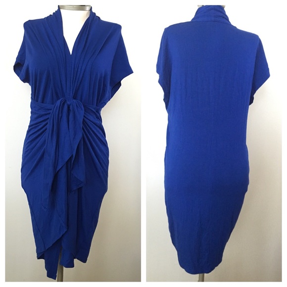 NWT Isda & Co Aussie Knit Wrap Dress - Picture 1 of 4