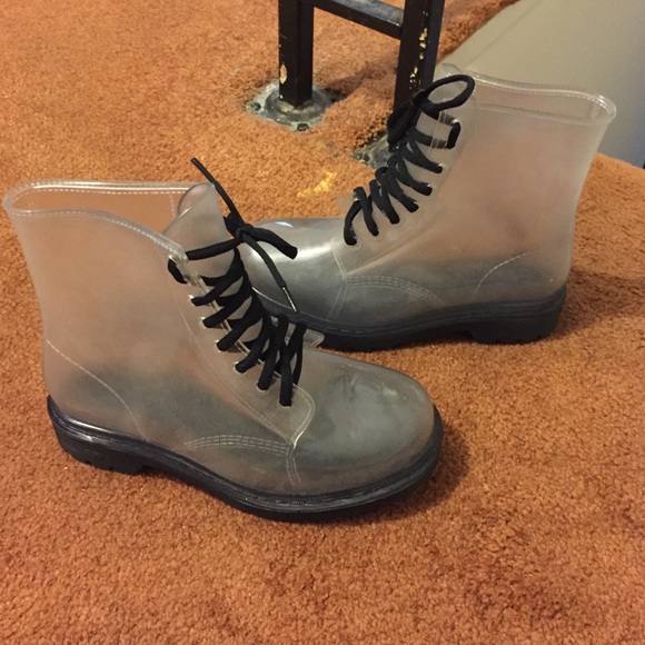 Transparent Booties