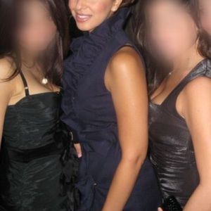 Milly navy blue high collar dress with bow belt