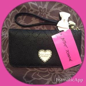 Betsey Johnson wallet wristlet