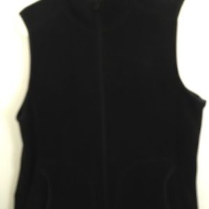 Warm Black Zip Vest