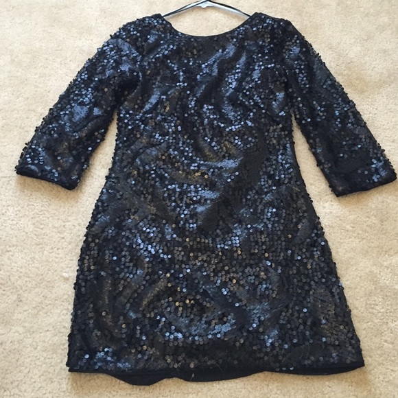 H&M sequence black  dress
