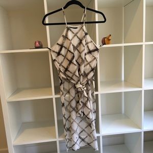 Forever xxi halter side slit top