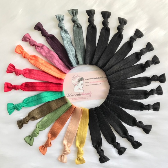 26 hair ties set of 26 elastic Ponytails - Picture 2 of 4