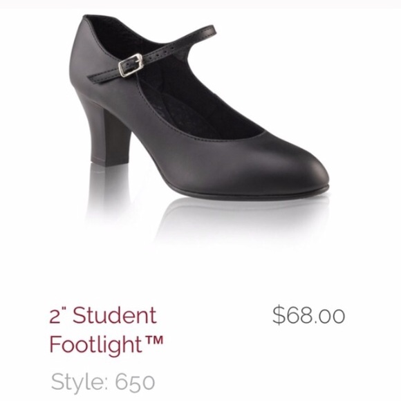 Used capezio tap jazz dance character shoes