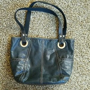 Fossil Handbag - Black Leather