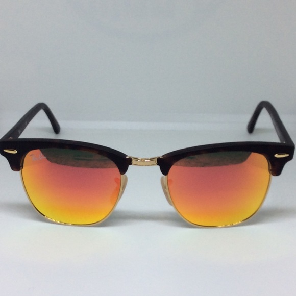 Ray ban rb3016 Orange mirror lens matte tortoise