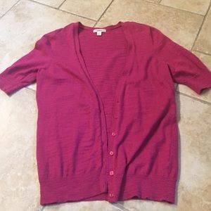 S Caslon cardigan from Nordstroms -love that pink!