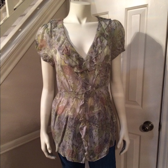 ODILLE for Anthropologie blouse