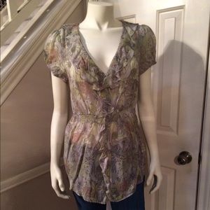 ODILLE for Anthropologie blouse