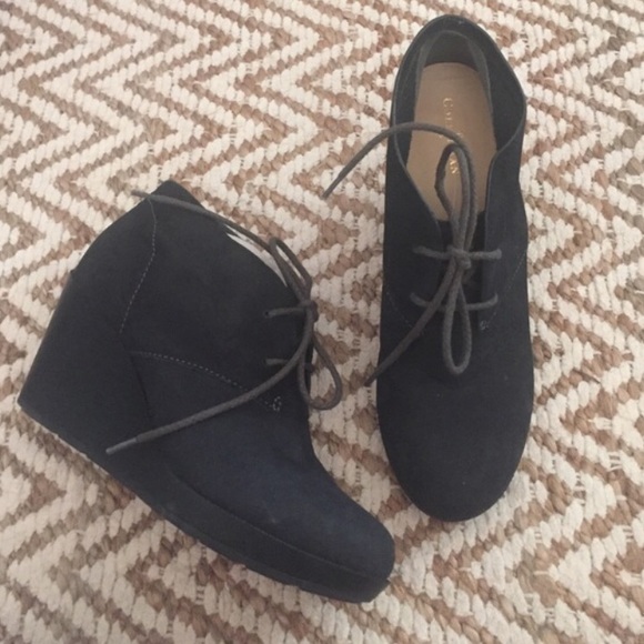 Cole Haan black booties
