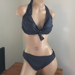 Dark grey Halter Sz L Dark grey Halter Sz L