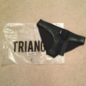 Triangl Swimsuit Bottom + beach bag
