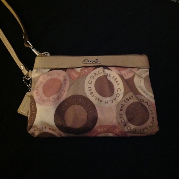 Coach wristlet