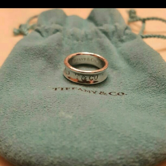 Tiffany wide band ring