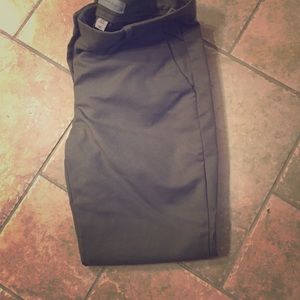 Green Gap tailored Cropped pants