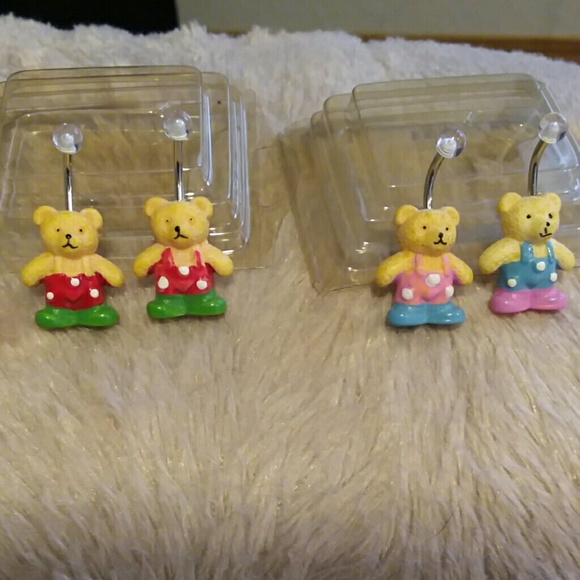 Cartoon bears belly ring