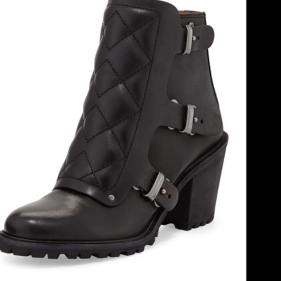SOLD Marc Jacobs quilted moto bootie - Picture 2 of 3