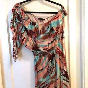 T-Bags one shoulder dress