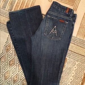 7 for all Mankind Bootleg A Pocket Jeans