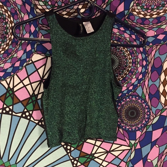 Sparkly Mermaid H&M Crop Top