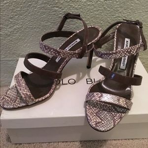 Manolo Blahnik sandals size 36.5 - new