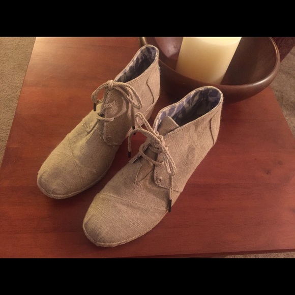 Toms Wedge Ankle Boot