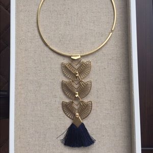 Stella & Dot Aida Tassel Necklace, like new