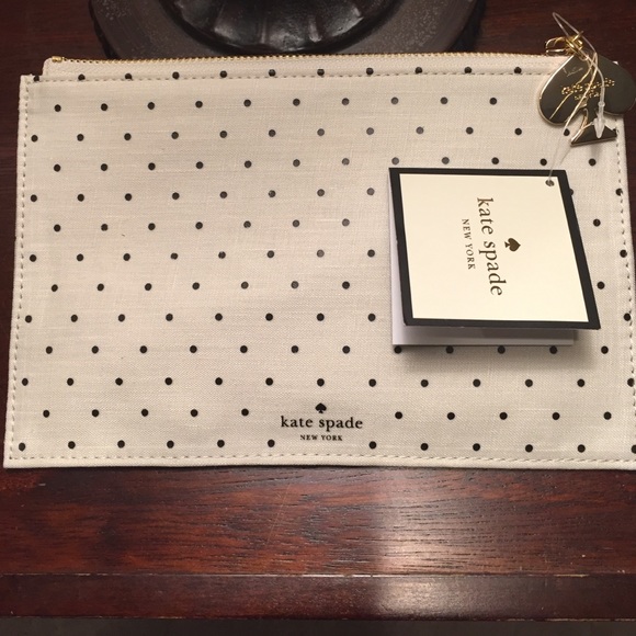 New Kate Spade zip pouch - Picture 2 of 4