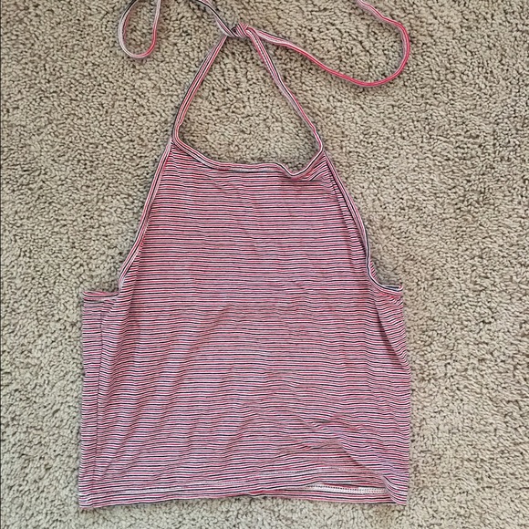 Brandy Striped Halter Top