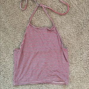 Brandy Striped Halter Top