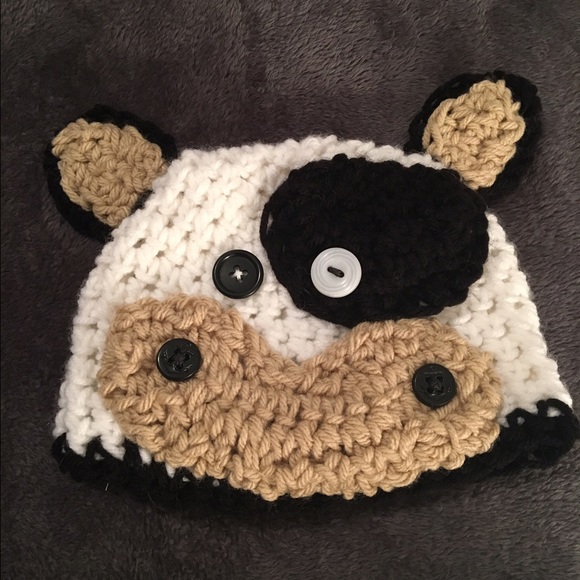 Cow crochet outfit for photos - Picture 3 of 3