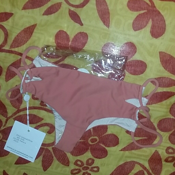 New acacia swimwear papaya kauai bikini bottom P - Picture 3 of 4