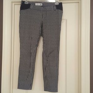 Houndstooth Maternity Pixie Pants