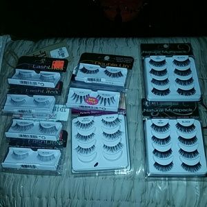 variety of new eyelashes
