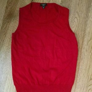 Talbot's sweater shell / sleeveless shirt