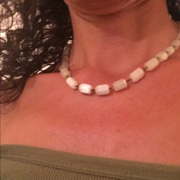 Vintage cut glass beaded necklace 1930's-40's - Picture 2 of 4