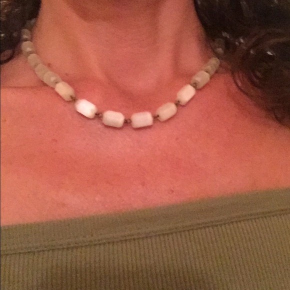 Vintage cut glass beaded necklace 1930's-40's - Picture 3 of 4