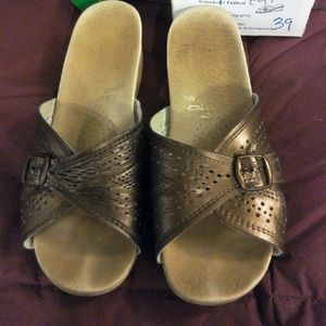 Bronze Worishofer Alys sandals